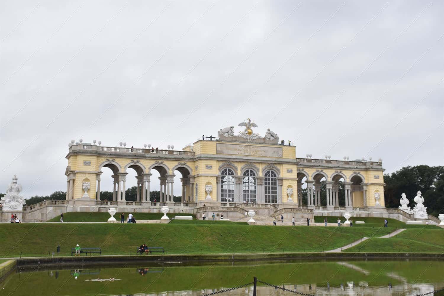The Gardens of the Schönbrunn Palace, Vienna Austria
