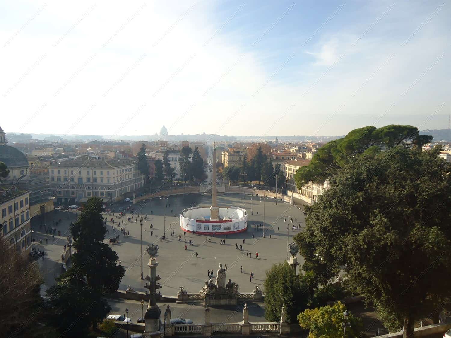 Panaromic view of Rome