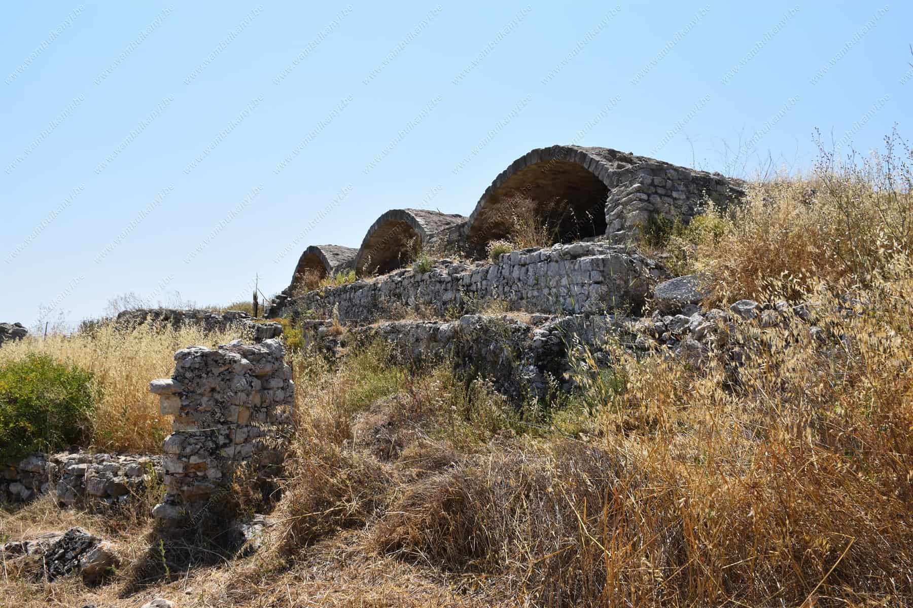 bath ruins in Crete Island