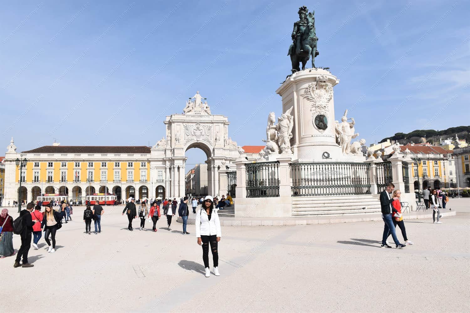 Praça do Comércio Public square In Lisbon